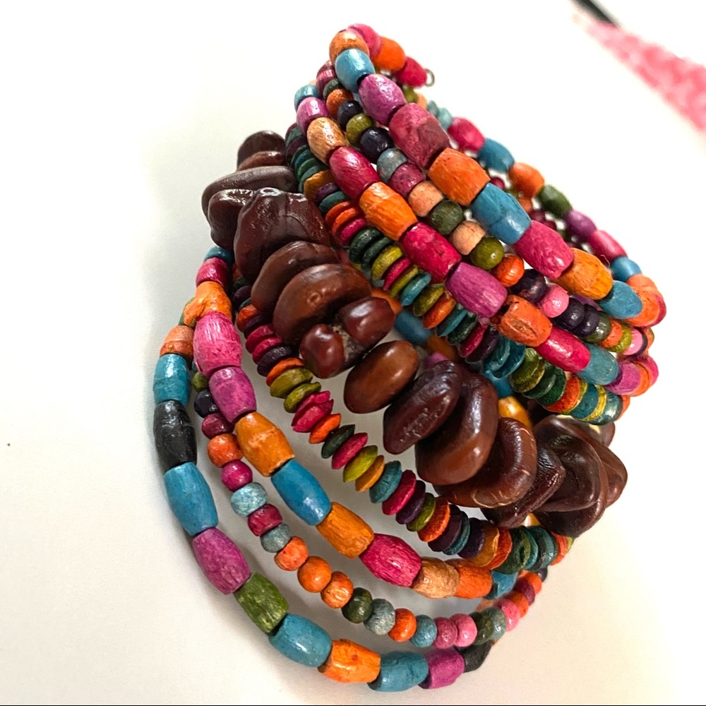 Colorful Summer Vibe Spiral Bracelet